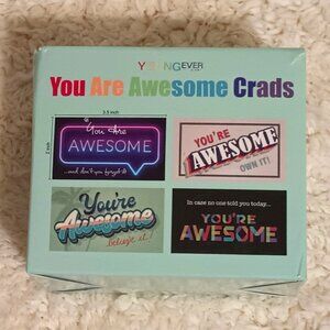 NEW! Youngever 300 Pack You Are Awesome Cards, 4 Unique Inspirational Designs